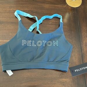 Peloton Teal Sports Bra